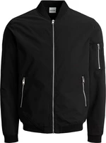 Jack&Jones Pánska bunda JJERUSH 12165203 Black M