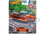 1998 Subaru Impreza 22B-STi Version Orange Metallic with Carbon Hood "Ronin Run" Series Diecast Model Car by Hot Wheels