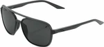 100% Kasia Matte Black/Black Mirror Lens Sportbrillen