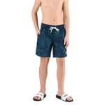 Dark blue patterned swimsuit for boys SAM 73