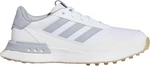 Adidas S2G Spikeless 24 Junior Golf Shoes White/Halo Silver/Gum 38 2/3 Calzado de golf junior