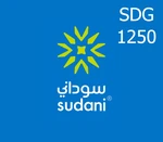 Sudani 1250 SDG Mobile Top-up SD