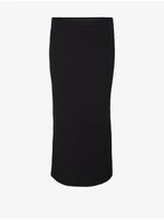 Čierna dámska púzdrová midi sukňa Vero Moda Mary