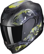 Scorpion EXO 520 EVO AIR MELROSE Matt Black/Yellow XS Helm