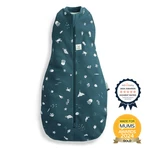 ERGOPOUCH Zavinovačka a pytel na spaní 2v1 Cocoon Ocean 6-12 m, 8-10 kg, 0,2 tog