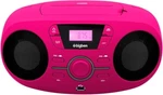 Bigben CD61RUSB Pink Reproductor de música de escritorio