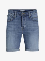 Jack & Jones Rick men's blue denim shorts