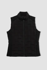 DEFACTO Fit Water Repellent Slim Fit Slim Cut Zippered Sports Vest