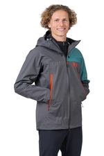 Men's hardshell jacket Hannah NEXUS asphalt/brittany blue