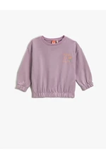 Koton Baby Girl Lilac Sweatshirt