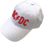 AC/DC Gorra Red Logo Blanco