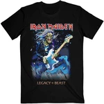 Iron Maiden Koszulka Eddie on Bass Unisex Black L