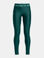 Petrolejové dievčenské športové legíny Under Armour Armour Legging