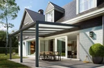 Hliníková pergola SKYLUX CLIMALUX 5m Dekorhome 400 cm