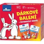 VITAR Kids Omega 60 kapslí + multivitamin želé 50 kusů + DÁREK tetovačky s motivy Boba a Bobka