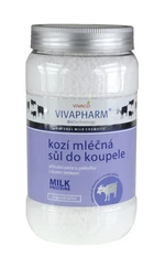 VIVAPHARM Sůl do koupele s kozím mlékem 1200 g