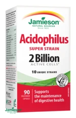 JAMIESON L.Super Acidophilus 10 kmeňov 90 kapsúl