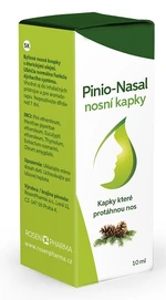 PINIO-NASAL Pinio - Nasal nosné kvapky s éterickými olejmi 10 ml