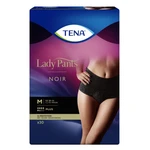 TENA Lady pants plus noir čierne inkontinenčné nohavičky M 30 kusov