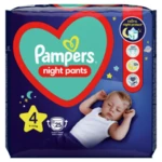 PAMPERS Night Pants S 4 (9 - 15 kg) 25 ks