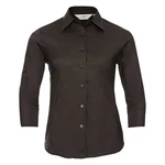 Brown women's classic shirt Russell