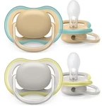 Philips Avent Ultra Air 0-6 m dudlík Neutral 2 ks