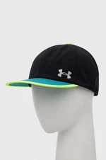 Kšiltovka Under Armour černá barva, vzorovaná