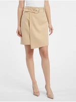 Beige women's pencil skirt ORSAY