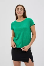 Cotton T-shirt with pocket