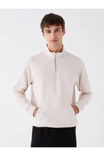 LC Waikiki Standing Collar Long Sleeve Men's Sweatshirt