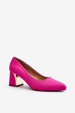 High heeled pumps Fuchsia Stelloria