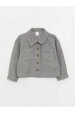 LC Waikiki Basic Long Sleeve Baby Girl Shirt Jacket