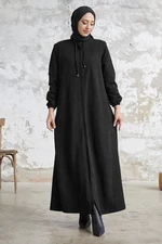 InStyle Levina Hidden Pop Abaya - Black