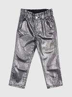 GAP Kids metallic jeans mom - Girls