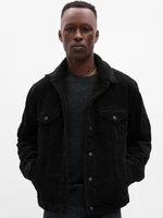 Black men's corduroy jacket GAP