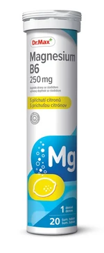 Dr. Max Magnesium B6 citron 250 mg 20 šumivých tablet