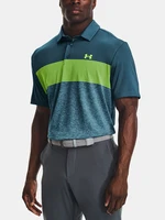 Under Armour T-Shirt UA Playoff 3.0 Stripe Polo-BLU - Men