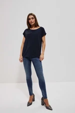 Moodo women's T-shirt - dark blue