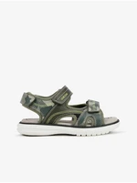 Green Boys Patterned Sandals Geox Maratea - Boys