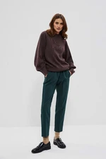 Cigarette pants - green