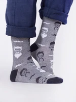 Yoclub Man's Cotton Socks Patterns Colors SKA-0054F-H700