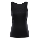 Women's quick-drying tank top ALPINE PRO MIXEDA black