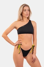 Dámské plavky Nebbia  One Shoulder Bandeau Bikini Top 448 Black S