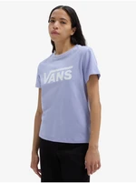 Light purple Women's T-Shirt VANS Flying Crew - Women