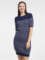 Orsay Dark Blue Women Striped Sweater Dress - Women