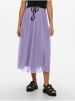 Purple ladies midi skirt ONLY Tinga - Ladies