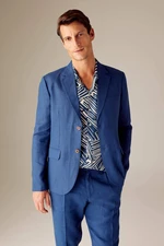 DEFACTO Regular Fit linen Half Lining Blazer