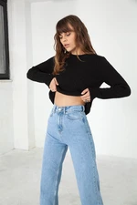 VATKALI Wide Leg Jeans Blue