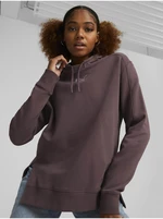 Purple Women's Hoodie Puma - Women