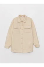 LC Waikiki Basic Long-Sleeved Girl's Shirt and Jacket